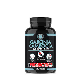Garcinia Cambogia with Probiotics - 60 Capsules &#40;30 Servings&#41;  | GNC